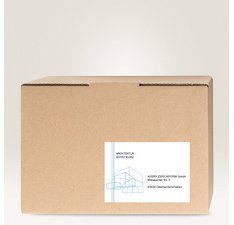 Identificatielabels 99,1 x 143,5 mm wit