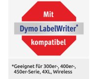 Étiquettes pour badge en rouleau, 41 x 89 mm