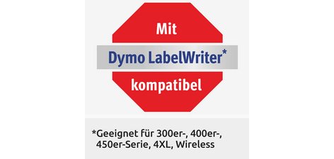 Étiquettes pour badge en rouleau, 41 x 89 mm