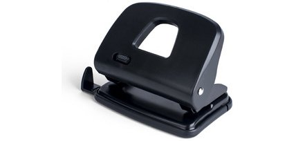 Perforateur, capacité de perforation: 20 feuilles, noir