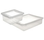 Boîte de rangement 'bea', 52 L, PP, transparent