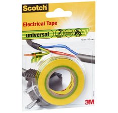 De_ruban isolant universel, 15 mm x 10 m, blanc