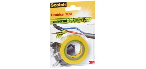 Ruban isolant universel, 15 mm x 10 m, blanc