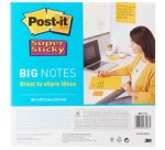 Bloc-note super sticky BIG NOTES, 279 x 279 mm
