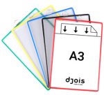 by tarifold Poche à anse, format A3, vertical, assorti