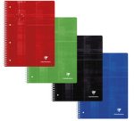 Cahier reliure intégrale A4+ 160 pages détachables perforées 4 trous grands carreaux - Assortis