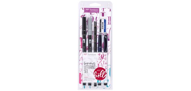 Tombow Kit de calligraphie 'beginner', kit de 6