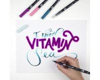 Tombow Kit de calligraphie 'advanced', kit de 10