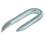 Cavaliers pour clôture 2,5 x 25 mm, acier galvanisé,