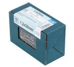 Pointe à tête fraisée, acier galvanisé