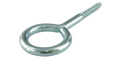 Ring screw, 20 x 10 x 3.3 mm, wood thread