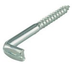 Crochet pour tableau, 50 x 5,2 x 26 mm, filetage pour