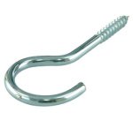 Crochet plafond, cintré, 40 x 3,0 mm, galvanisé, 25
