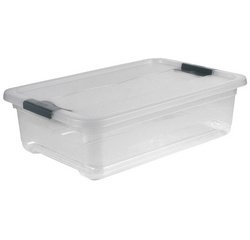 Boîte de rangement 'cornelia', 28 L, transparent