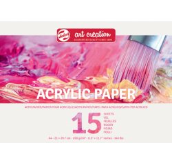 ROYAL TALENS Bloc d'artiste Art Creation 'Acrylique', A4