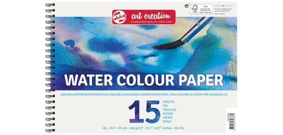 ROYAL TALENS Bloc d'artiste Art Creation 'Aquarelle', A3