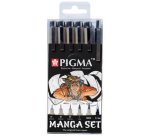 Kit Manga PIGMA, étui de 6
