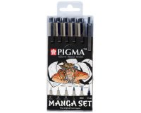 Kit Manga PIGMA, étui de 6