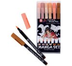 Set Manga Koi Coloring Brush, étui de 6