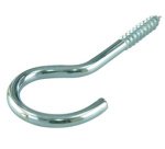 Crochet pour corde à linge, 65x4,8x22 mm, contenu: 12