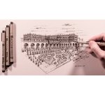 Stylo feutre PIGMA MICRON 05, étui de 9