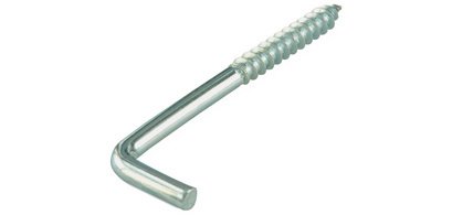 Crochet pour tableau, droit, 50 x 3,8 mm, galvanisé,