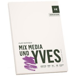 Bloc pour artistes 'MIX MEDIA UND YVES', A3