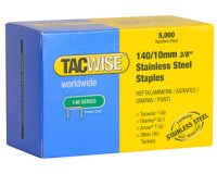 Agrafes 140/10 mm, acier inoxydable, 5.000 pièces