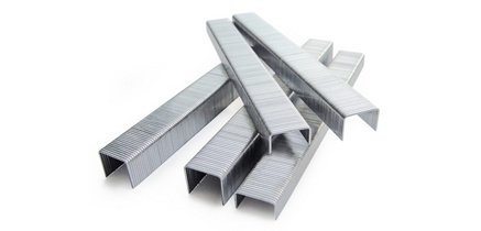 Klammern 53/8 mm, 2.000 Stück, galvanisiert