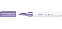 Marqueur à pigment PINTOR, fin, blanc