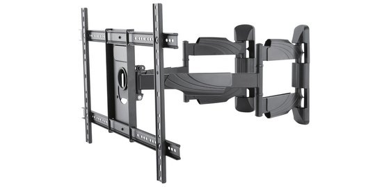 Support mural de coin pour TV Full Motion,