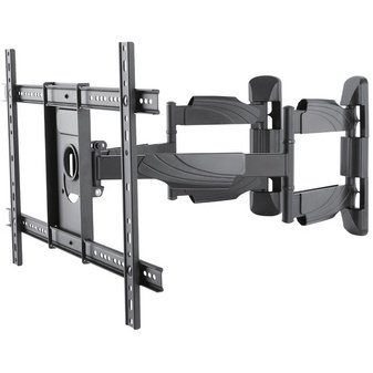 Support mural de coin pour TV Full Motion,