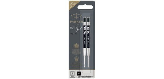 Recharge QUINK gel, tracé: F, blister de 1, noir