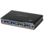 Hub USB 3.0 avec bloc d'alimentation, 4 ports,