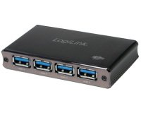 Hub USB 3.0 avec bloc d'alimentation, 4 ports,