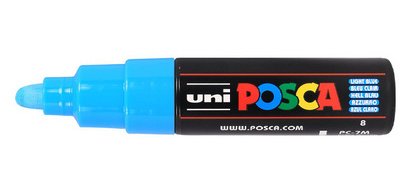 Marqueur à pigment PC-7M, bleu foncé