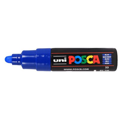 Marqueur à pigment PC-7M, bleu foncé