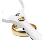 Loupe PROFI avec poignée et lumière LED, rond, blanc