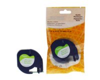 rillstab Cassette à ruban papier, noir/blanc, 12mm x 4m