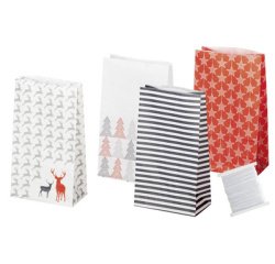 Calendrier de l'Avent 'STYLE', 24 sachets en papier