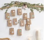 Calendrier de l'Avent 'NATURE', 24 sachets en papier