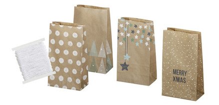 Calendrier de l'Avent 'NATURE', 24 sachets en papier