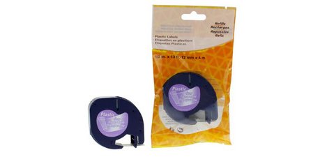 Inktcassette plastic zwart
