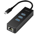 Adaptateur USB 3.0 vers Gigabit, Hub USB 3 ports
