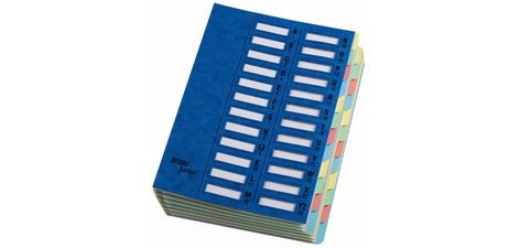 Trieur Junior, 24 compartiments, bleu