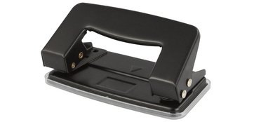 Hole punch, punching capacity: 10 sheets, black