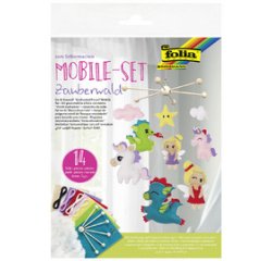 Set pour mobile 'forêt enchantée', 14 pièces