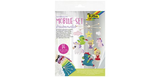 Set pour mobile 'forêt enchantée', 14 pièces