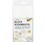 Sachet à fond plat en papier, 100 x 55 x 175 mm