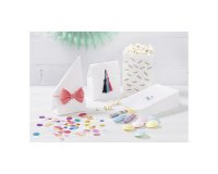 Sac en papier à fond plat, 120 x 60 x 210 mm, nature